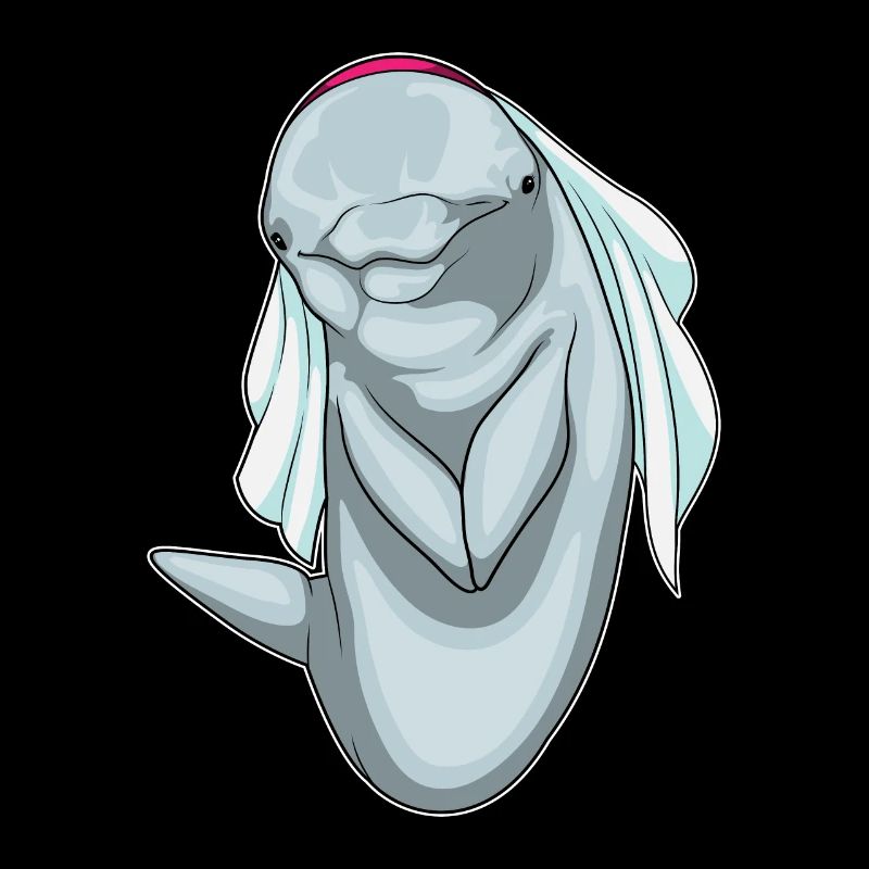 Dauphin voile de mariée mariage