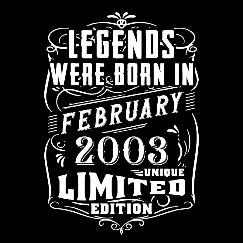 Anniversaire Février 2003 année Édition limitée