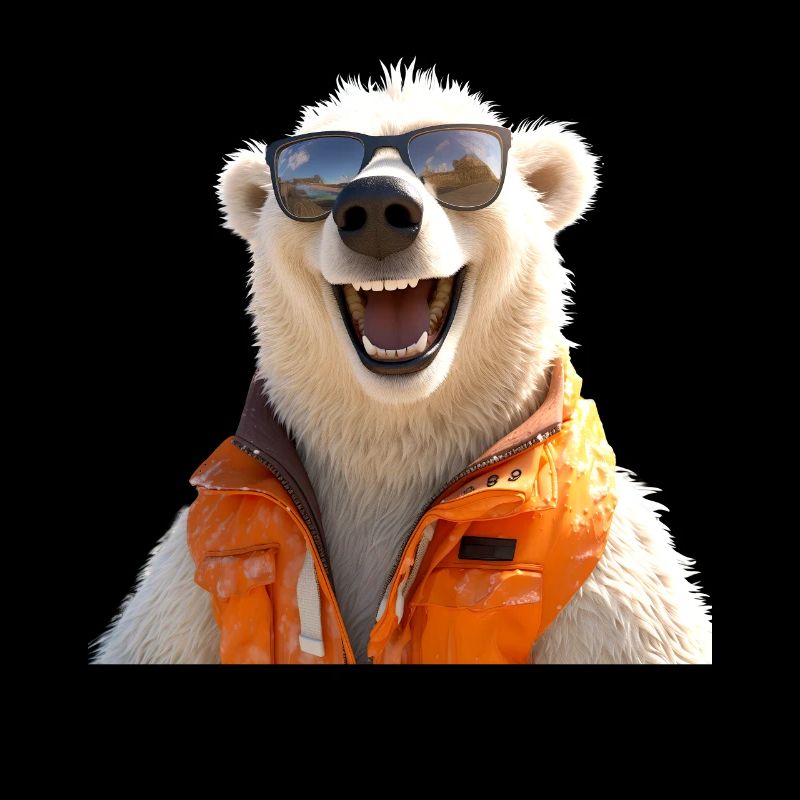 Polar Bear with Sunglasses Bears Love Cute Polar Bears