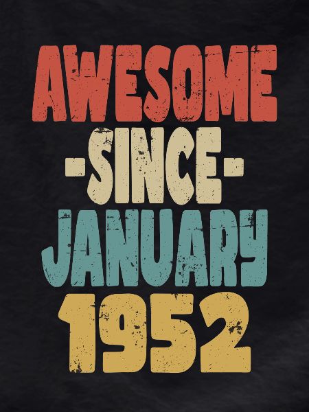Awesome January 1952