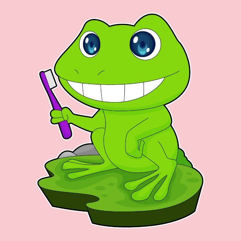 Frog Brushing Toothbrush