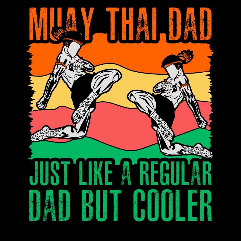Papa Muay Thai comme un papa normal mais plus cool