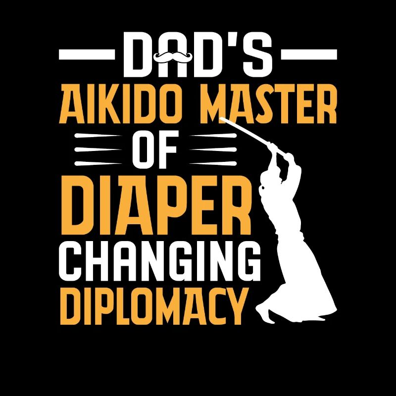 Dad's Aikido Master of Diaper Changing Diplomacy