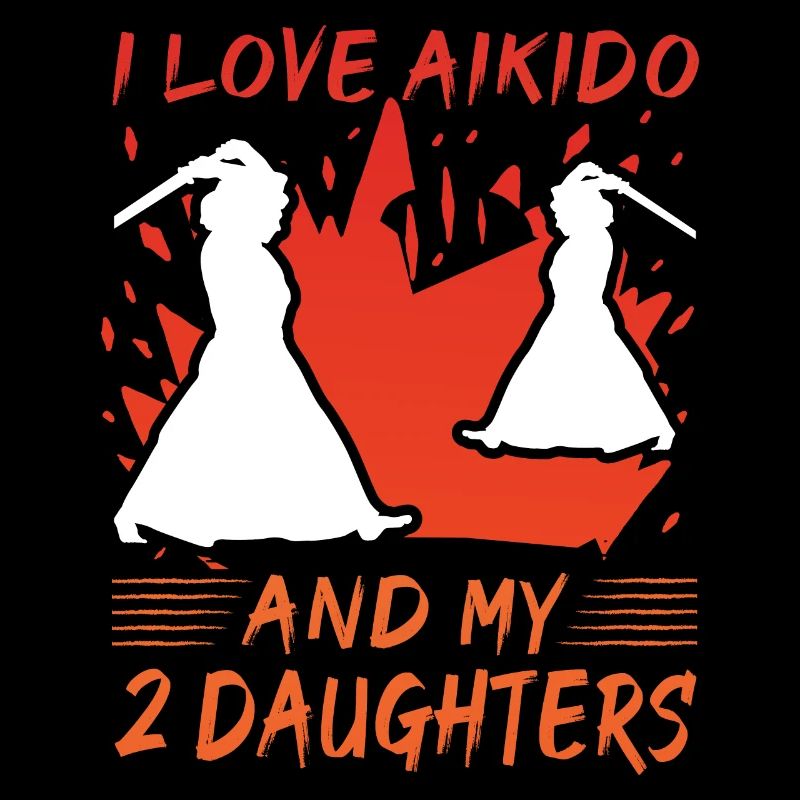 I love Aikido and my 2 Daughters
