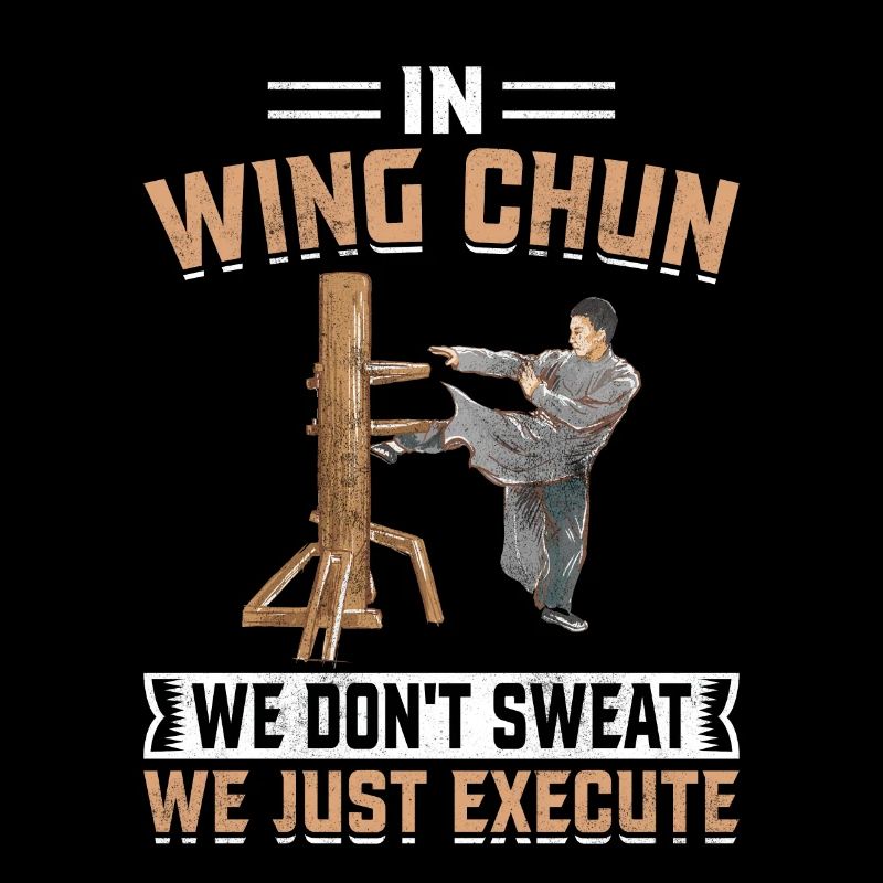 En Wing Chun, on ne transpire pas, on exécute tout simplement
