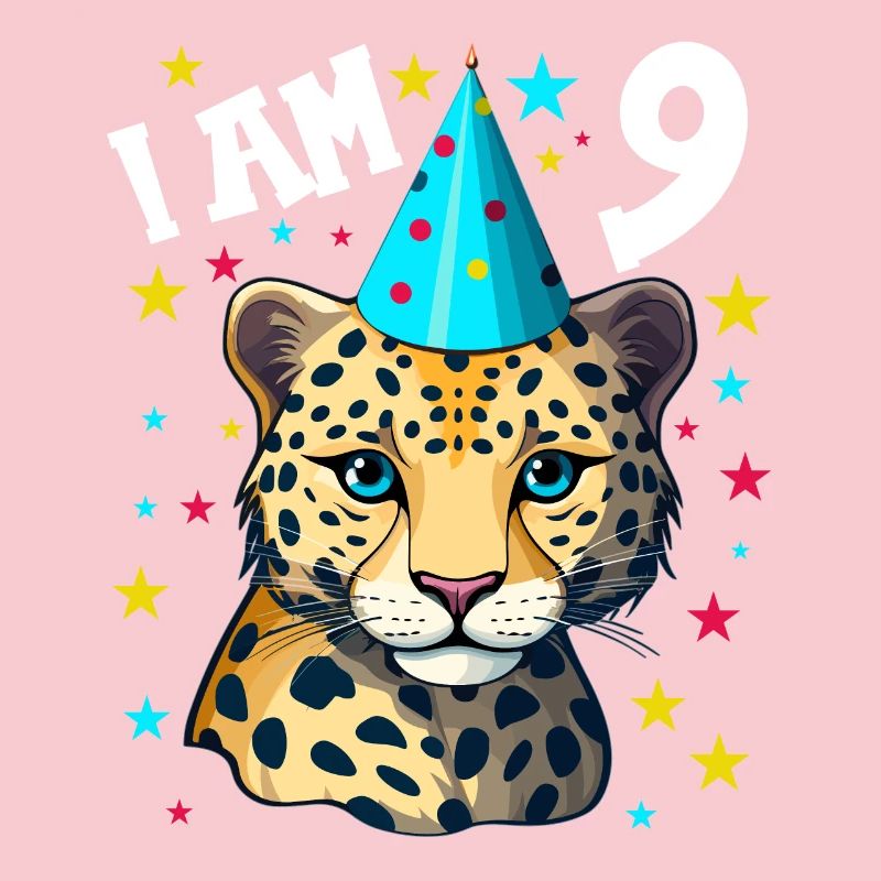 J’ai 9 ans Léopard Léopard 9e anniversaire