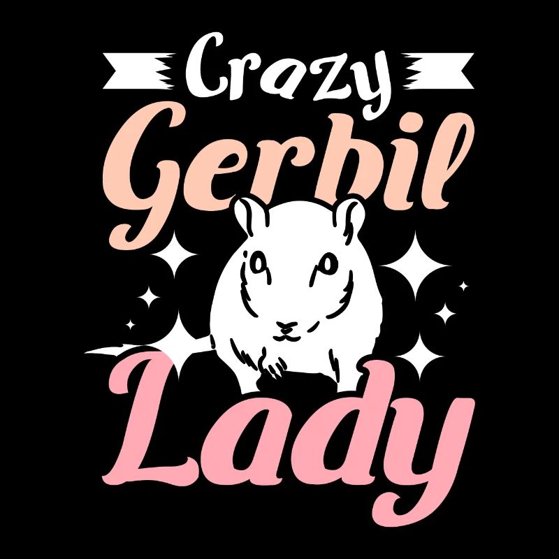 Dame folle de gerbilles