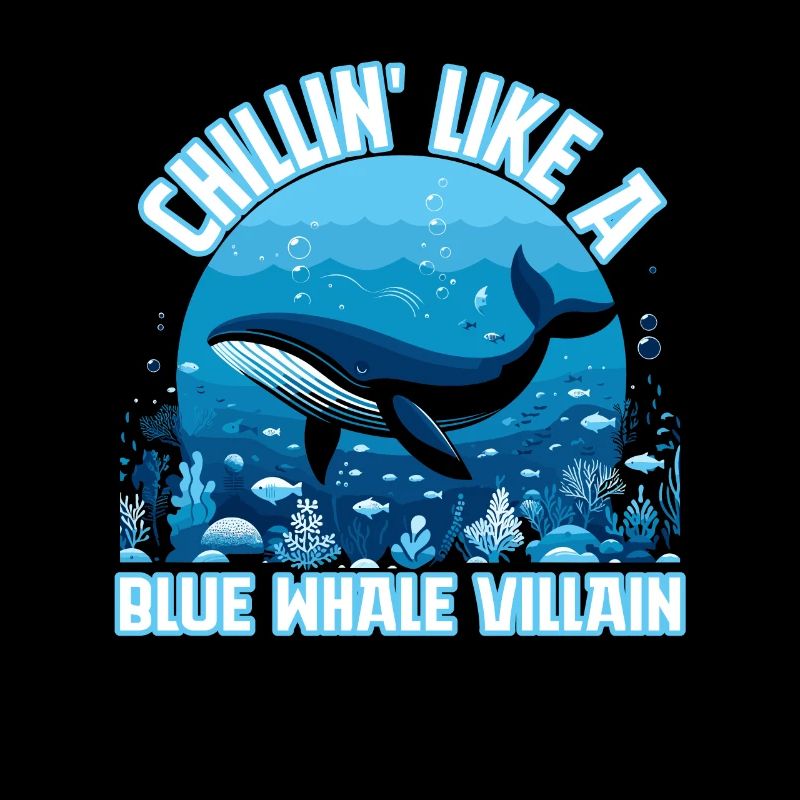 Chillin comme un méchant de la baleine bleue