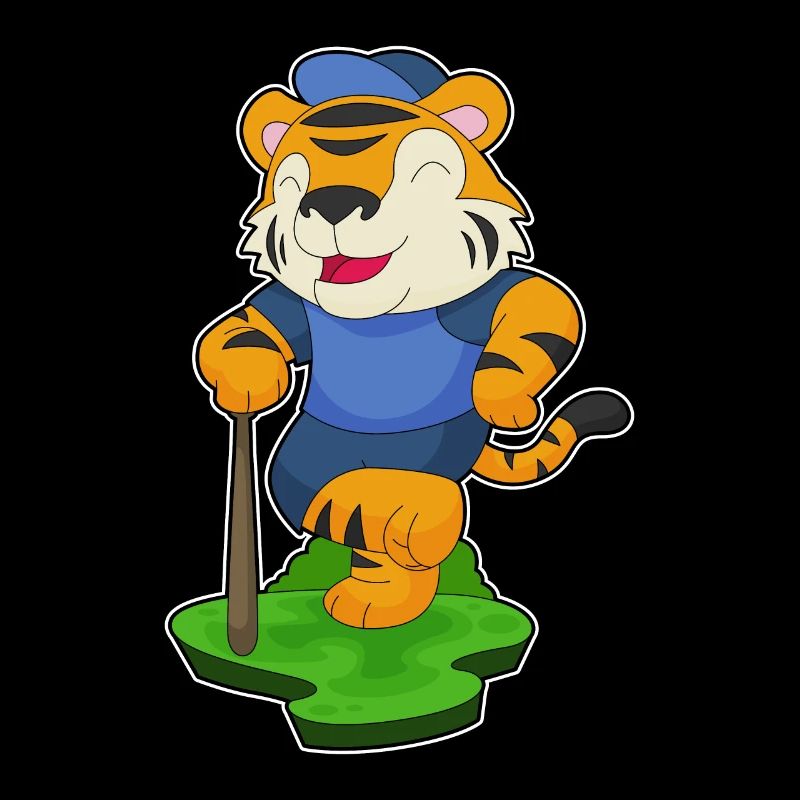 Tiger Baseball Baseball Bat