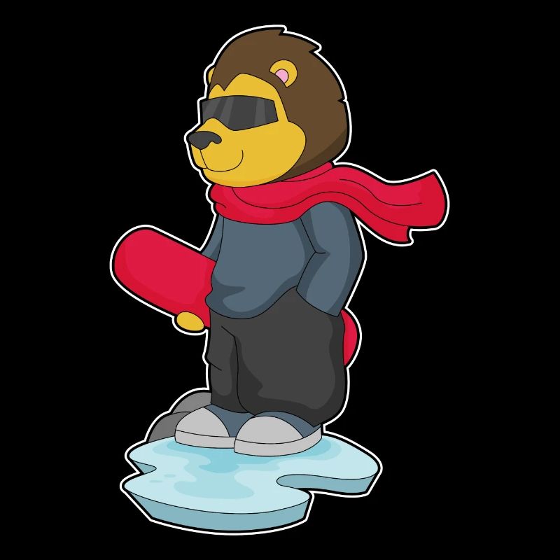 Löwe Snowboard Winter Sports