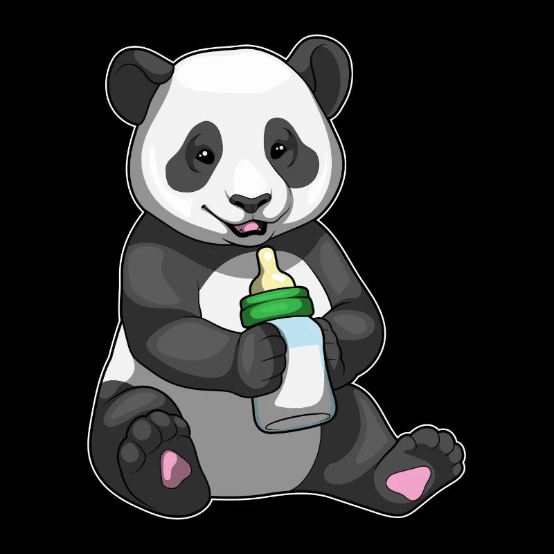 Panda Biberon de lait pour bébé