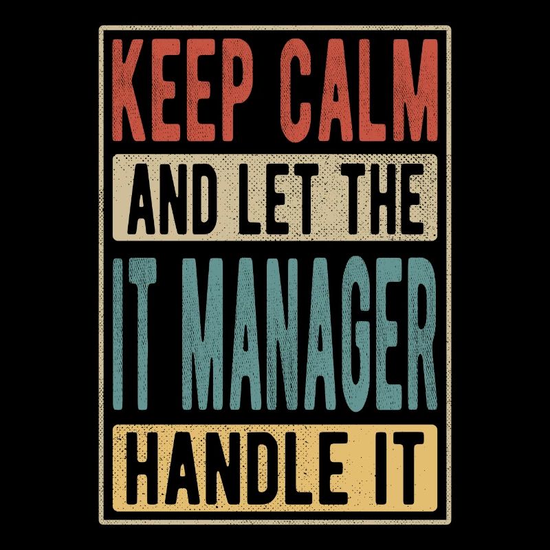 IT-Manager Retro-Geschenk