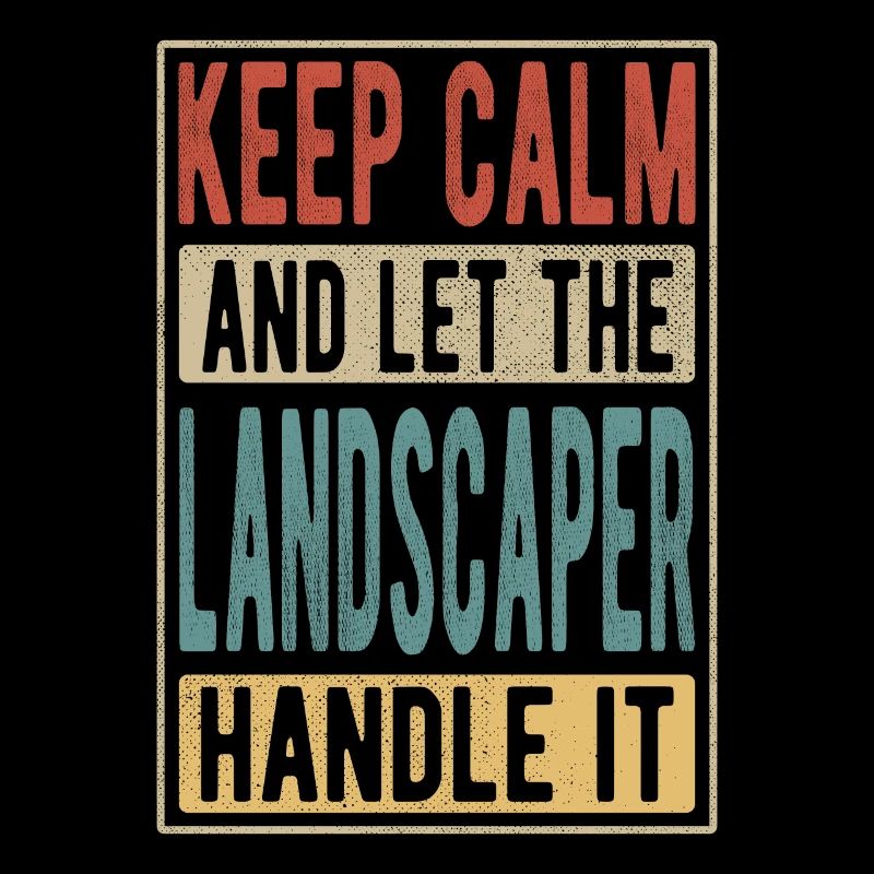 Landschaftsgärtner Retro Geschenk
