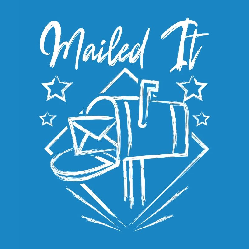Funny Postal Worker, Mail it