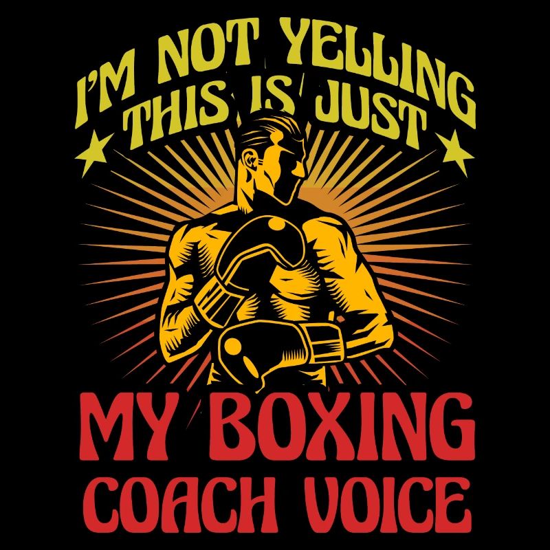 Je ne crie pas que c’est ma voix d’entraîneur de boxe