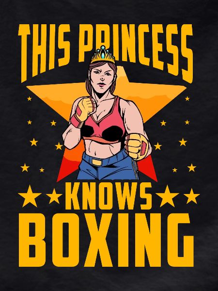 This Princess knows Boxing