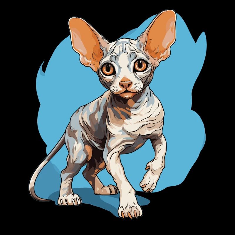 Chaton Cornish Rex Chat Cornish Rex