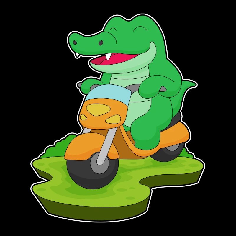 Krokodil Motorrad