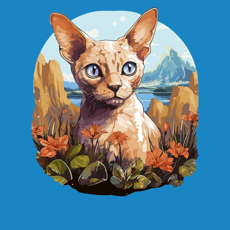 Devon Rex Kätzchen Devon Rex Katze