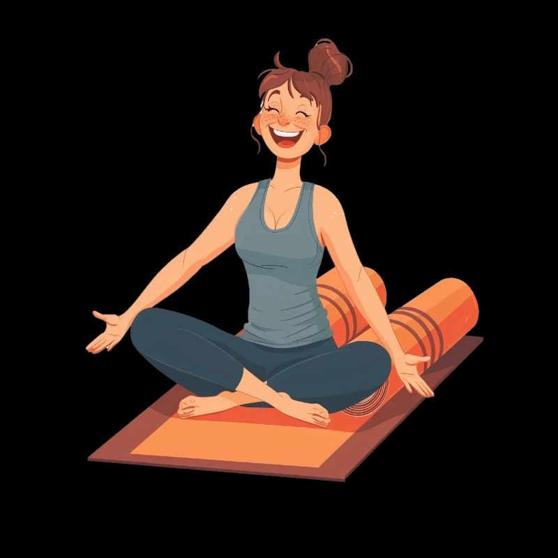 Yoga Blissful Joy and Relaxation