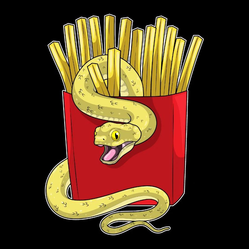 Frites serpent