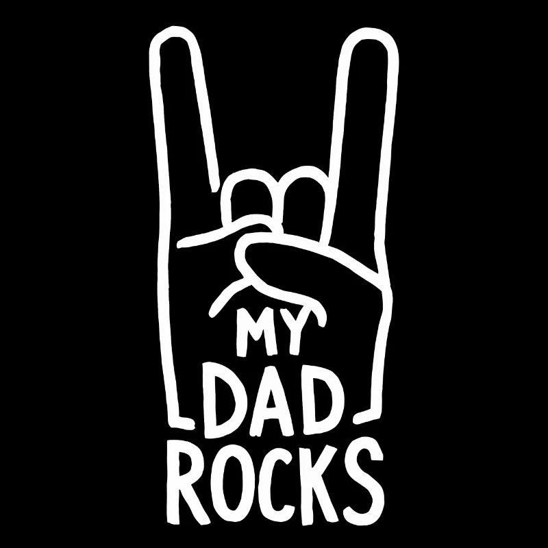 Mon père est le meilleur signe de la main
