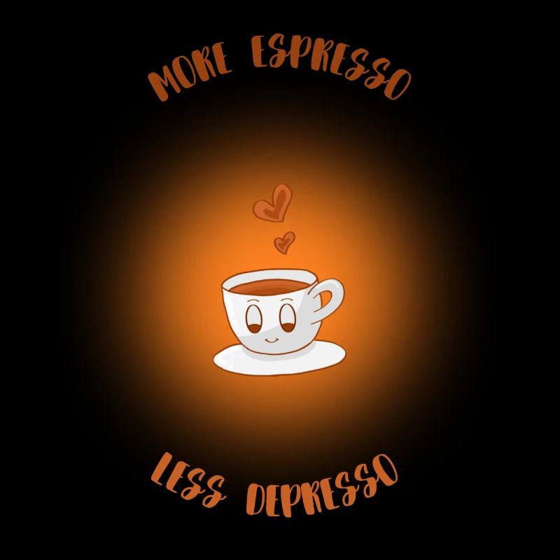 Espresso, Café, Café, Latte, Idée cadeau, Fun