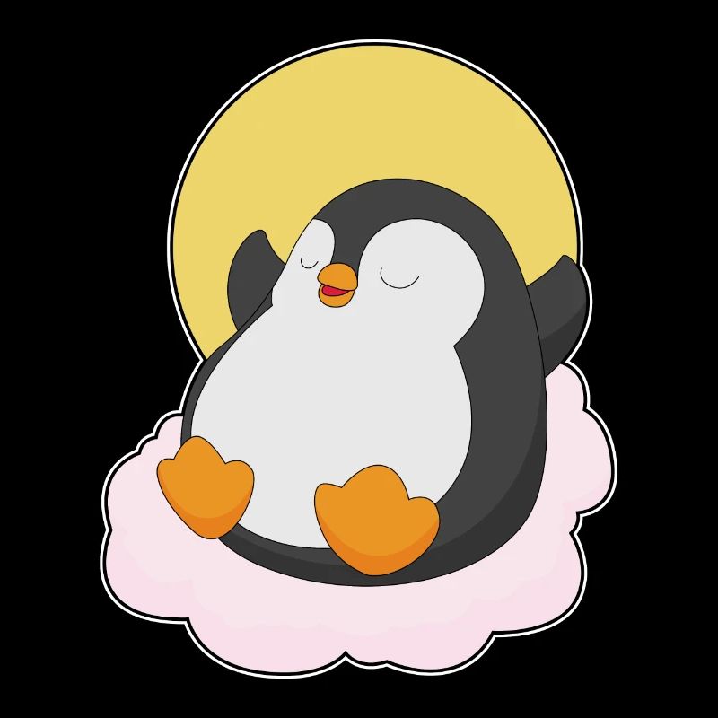 Pinguin Wolken