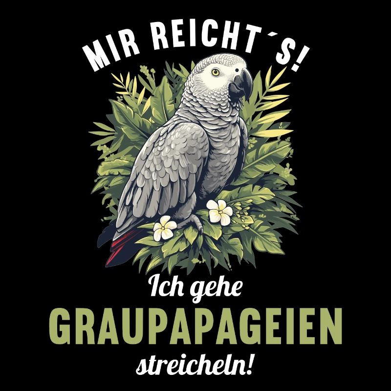 Perroquets gris d’Afrique