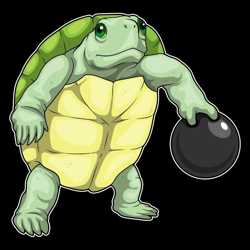 Turtle Bowling Bowling Ball