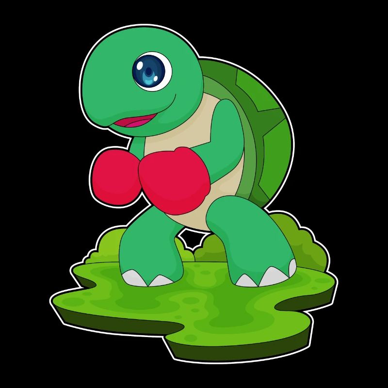 Turtle Boxer Boxing Gloves Boxing