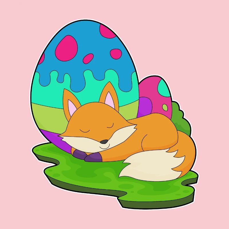 Fox Easter Easter Eggs