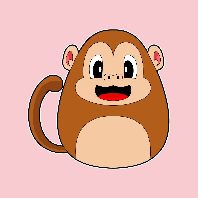 Monkey Easter Easter Egg