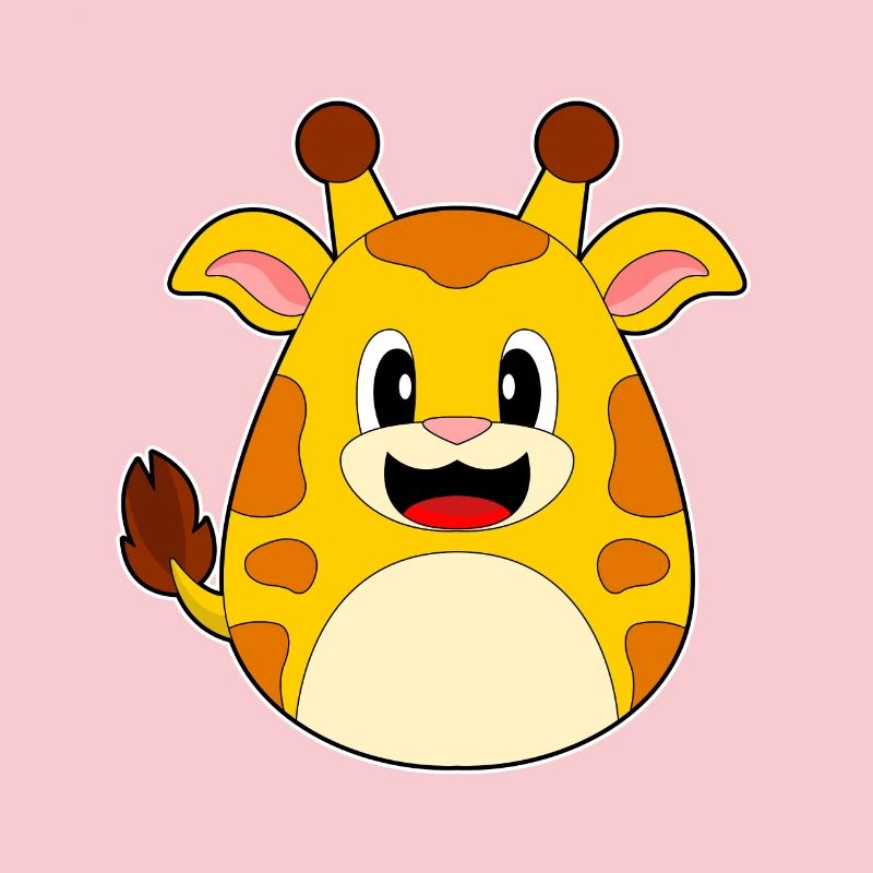 Giraffe Easter Easter Egg