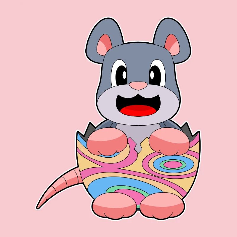 Mouse Easter Easter Egg