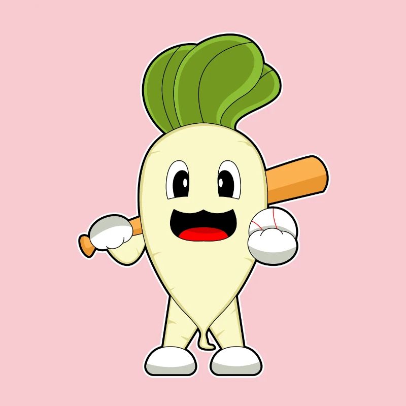 Radis Baseball Batte de Baseball