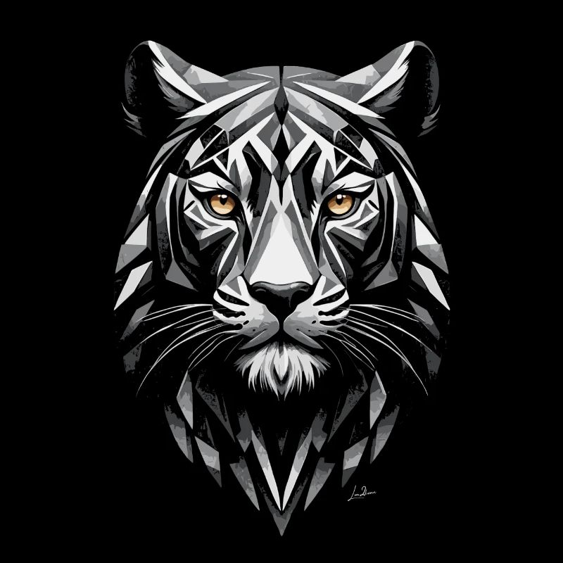 Wild - Geometrischer Panther