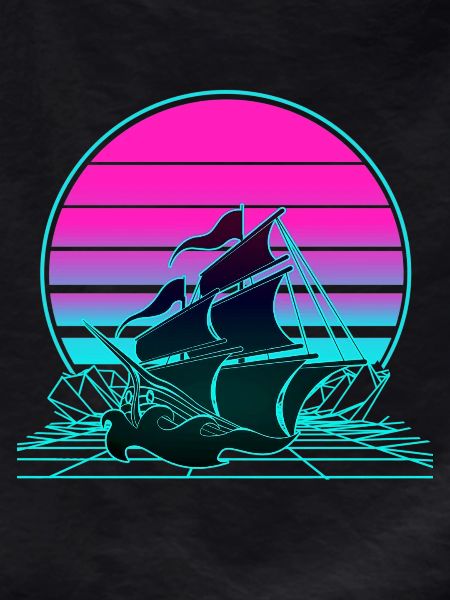 Sunset Pirate Ship