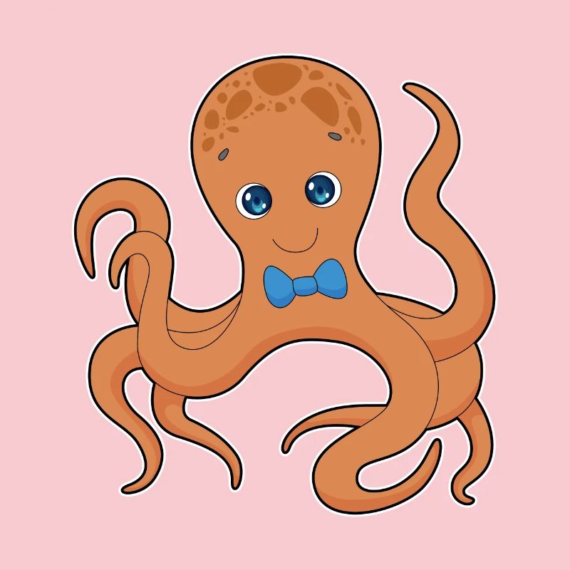 Octopus Gentleman Bow Tie