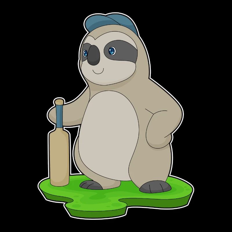 paresseux cricket batte de cricket