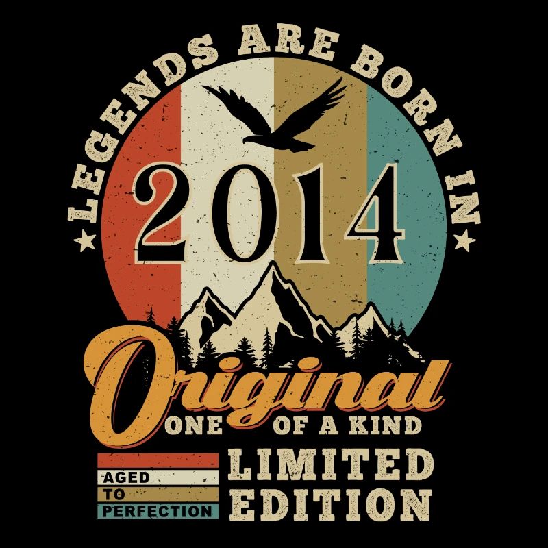 Original 2014 Cadeau D'anniversaire 2014 Authentic