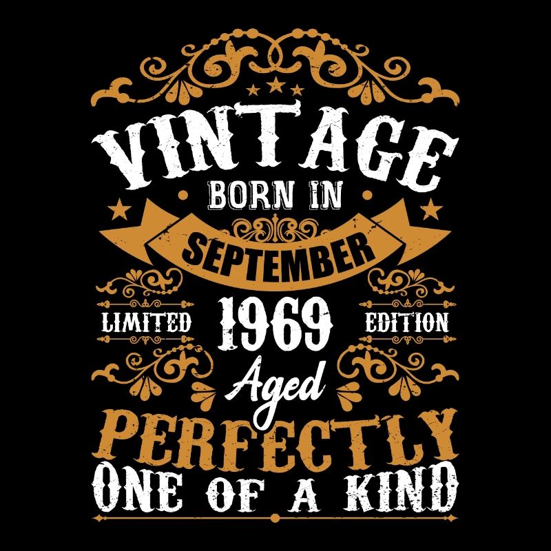 1969 September 1969 55th Anniversary Gift 1969