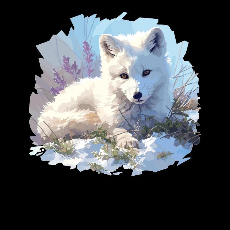 Renard arctique Polarfüchse Polarfuchs
