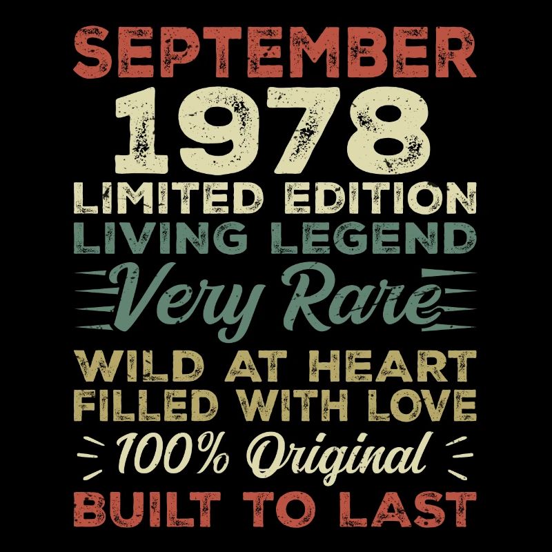 Anniversaire Septembre 1978 Edition Limitée Original