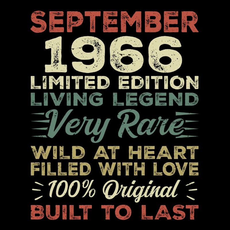 Geburtstag September 1966 Limited Edition Original