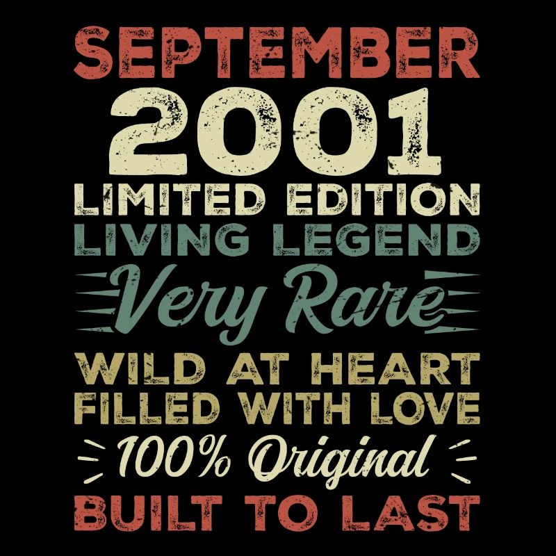 Anniversaire Septembre 2001 Edition Limitée Original