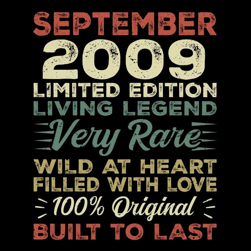 Anniversaire septembre 2009 Édition limitée originale