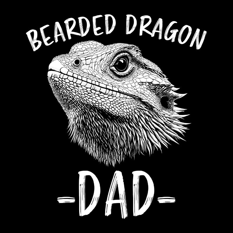 Bearded Dragon Saying Dad Funny Bearded Dragon Gift
