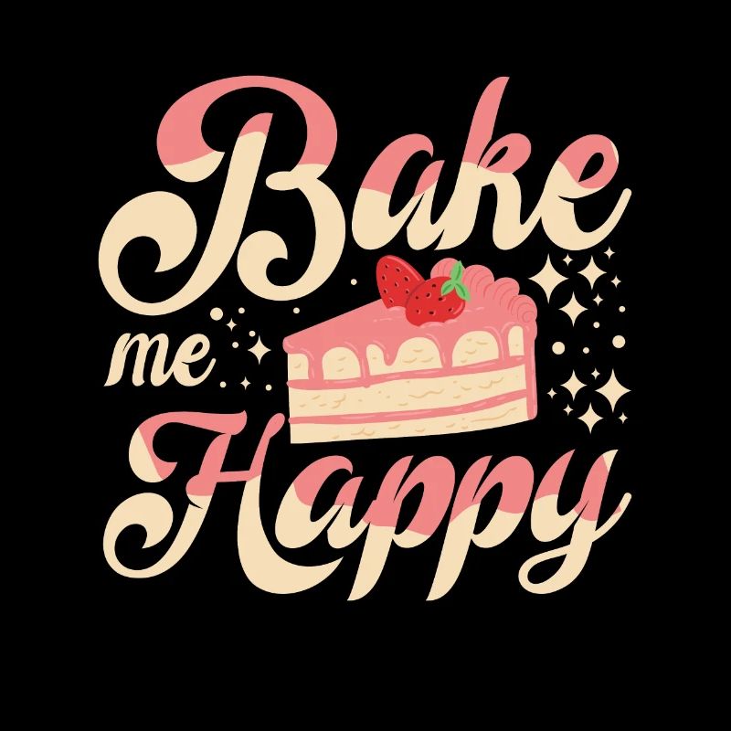 Cake Baker Bake Me Happy Cupcake