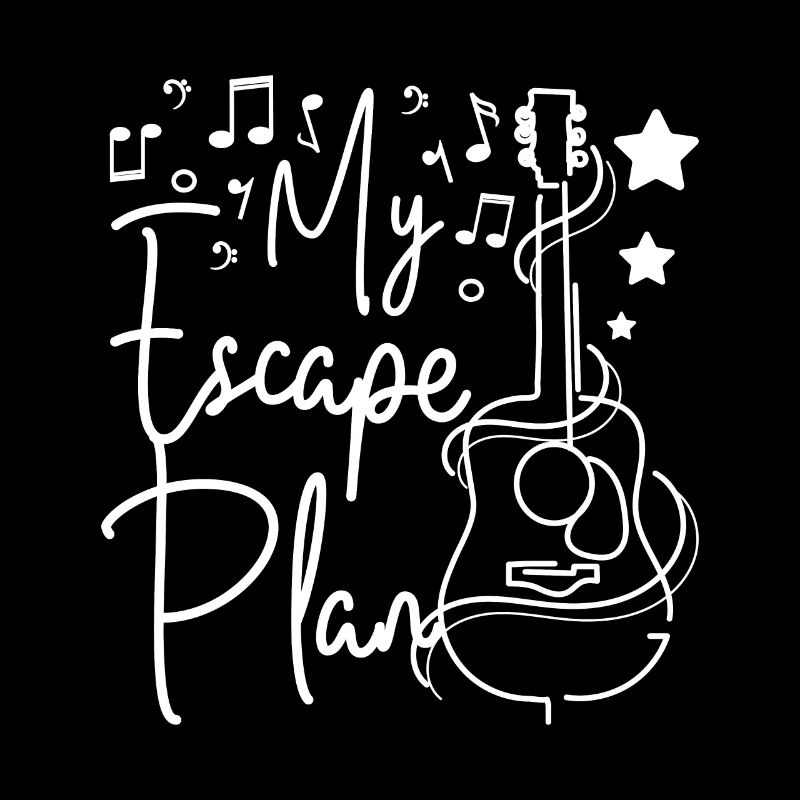 Mon plan d’évasion en jouant de la guitare